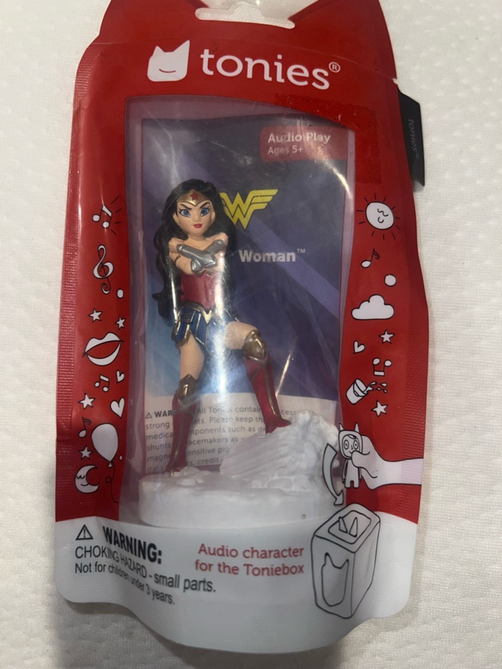 Tonie Wonder Woman Audio Character - Red/Blue